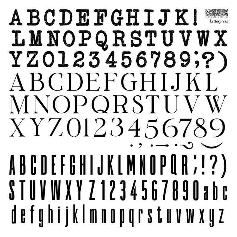 Letter Press