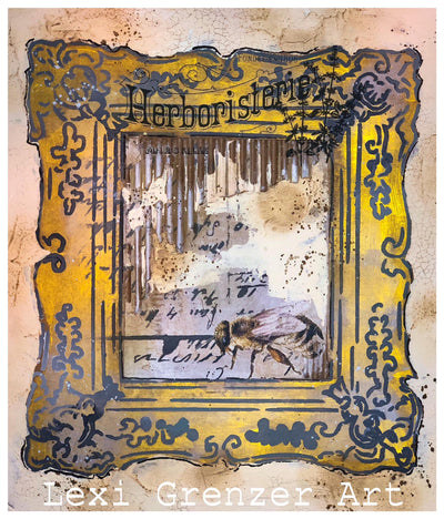 Roycycled Frame Stencil