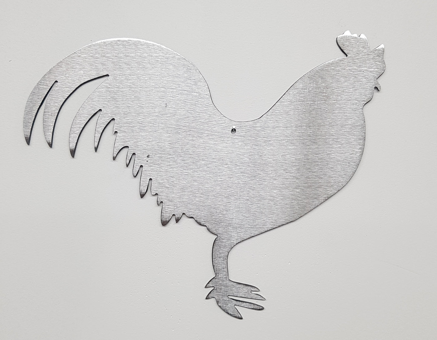 Rooster Metal Sign