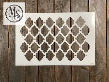 Moroccan Latice Stencil