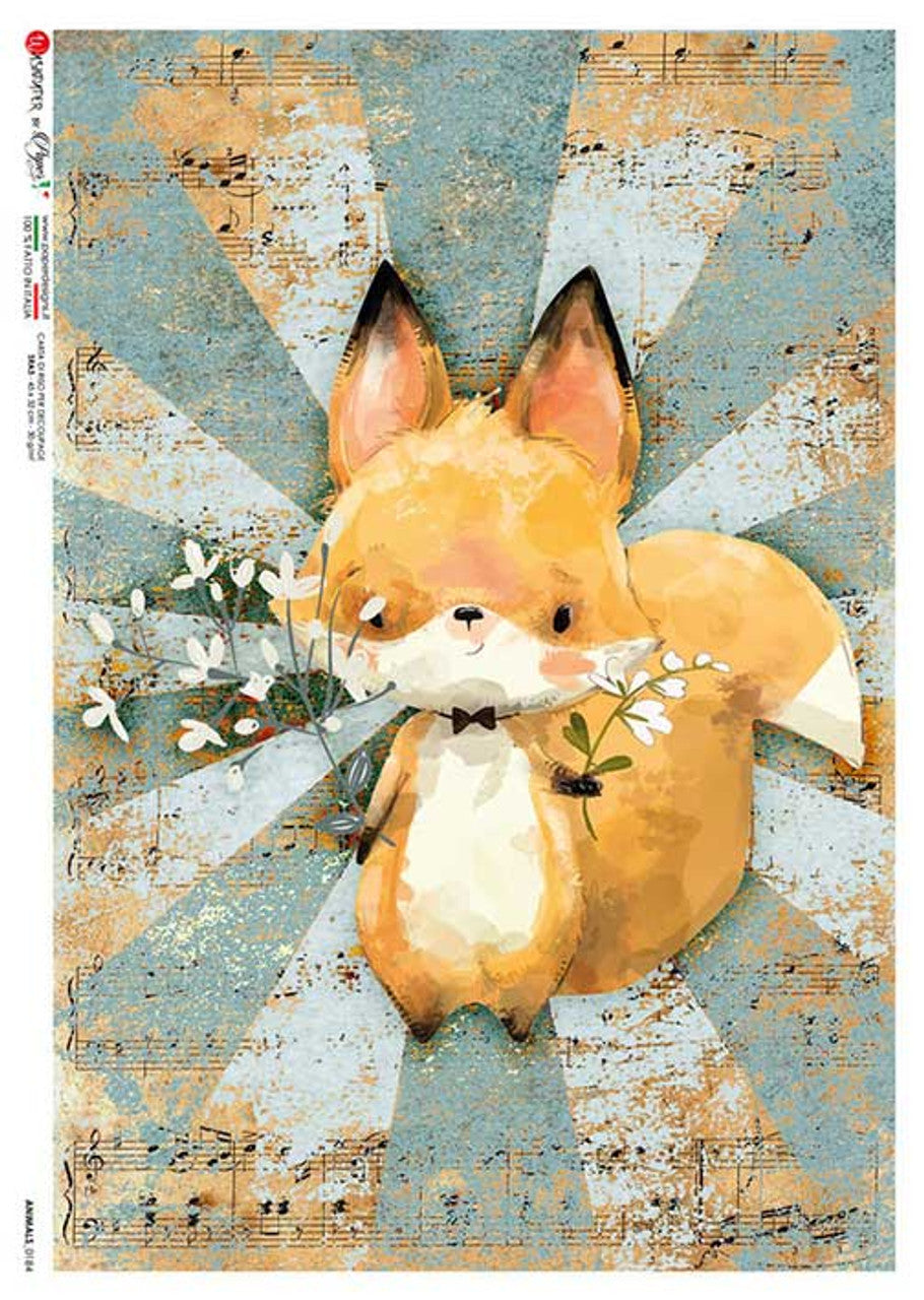 Paper Designs-Friendly Fox-Animals 0184