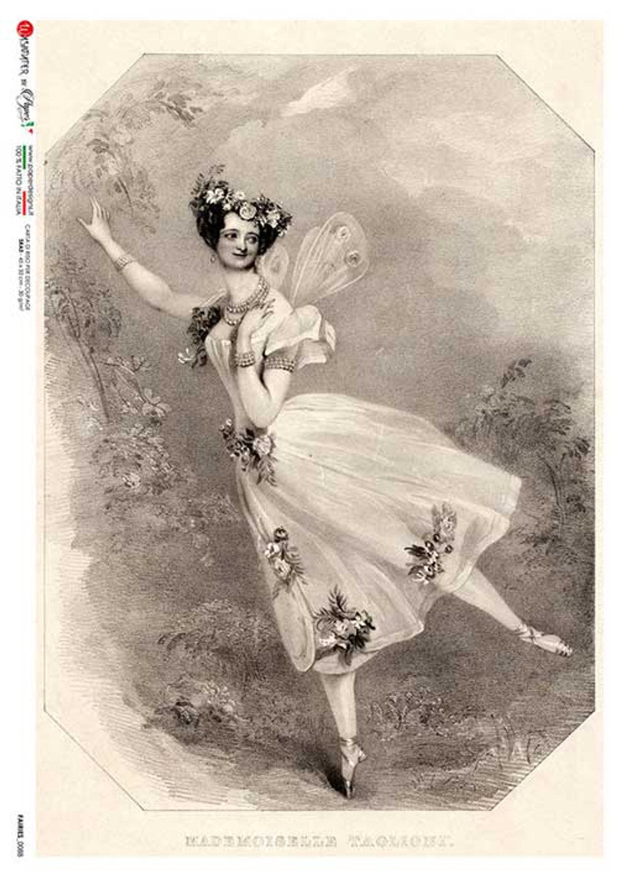 Paper Designs-Vintage Fairy 2-Fairies 0088