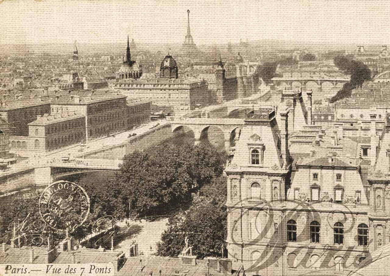Decoupage Queen - Paris Landscape