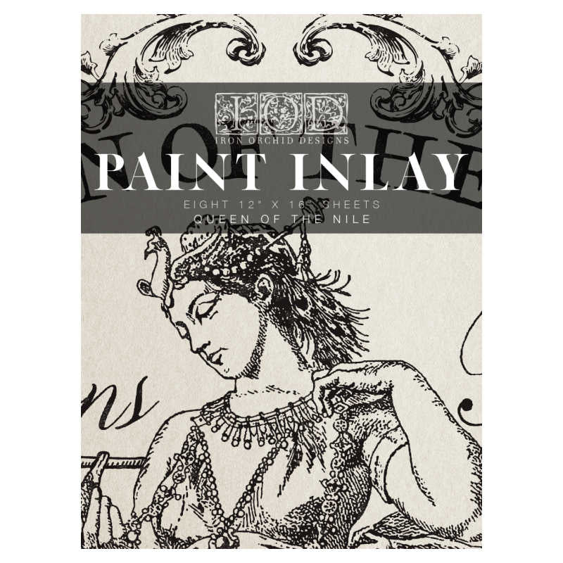 Queen of the Nile Paint Inlay