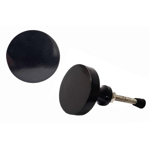 Black Round Knob