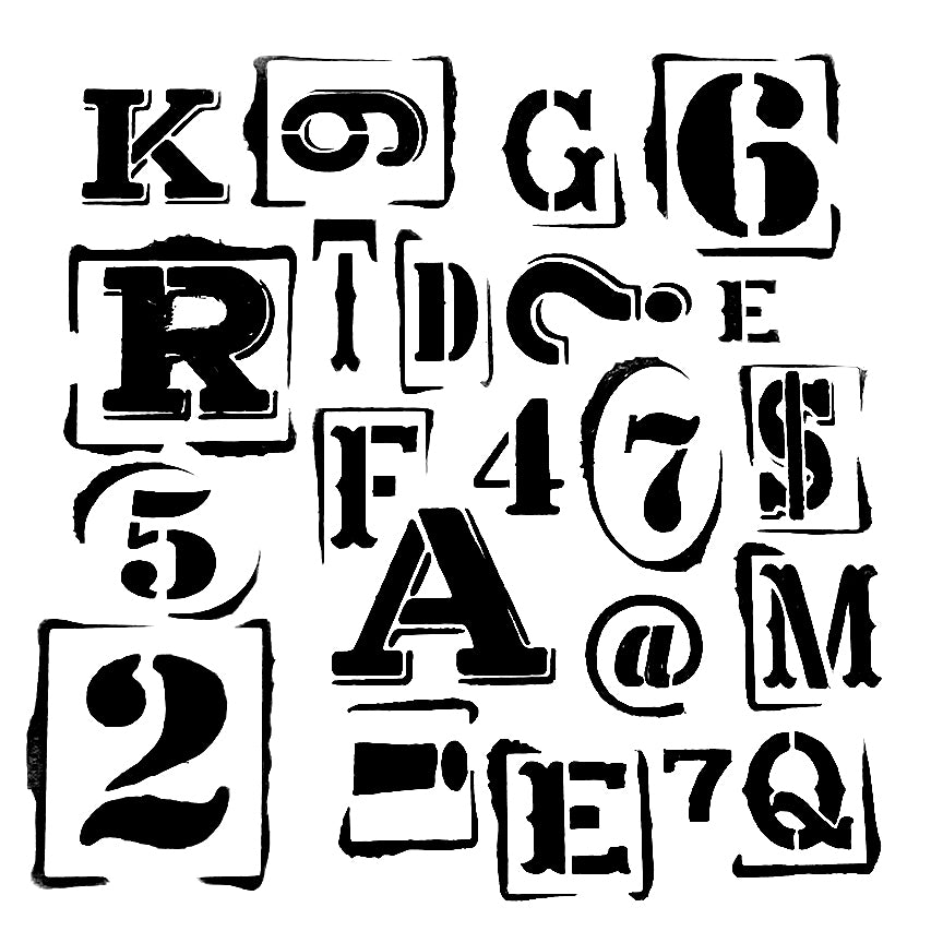 Stencil-Numbers