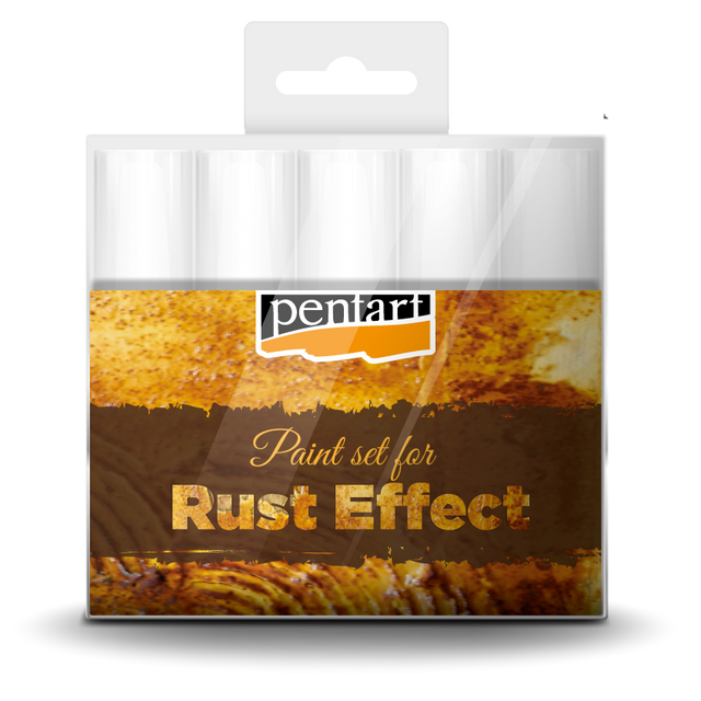 Pentart Rust Effect Paint Set