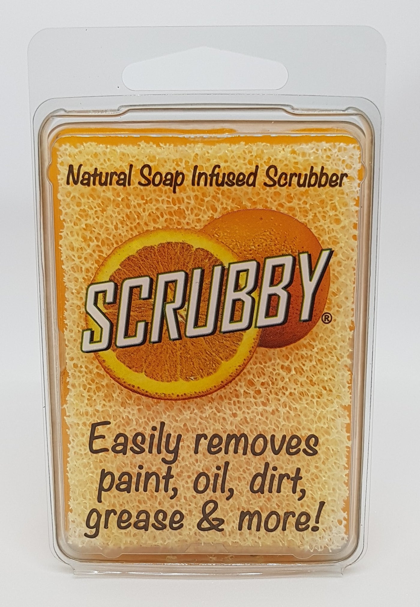 Orange Scrubby Soap