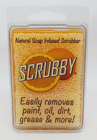 Orange Scrubby Soap