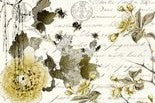 Sepia Blossom Decoupage Paper