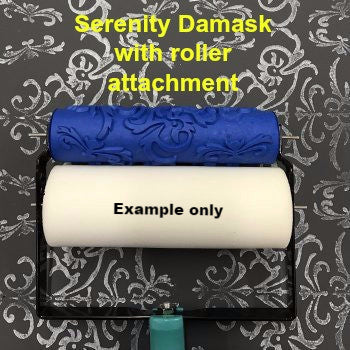 Stamp roller with handle