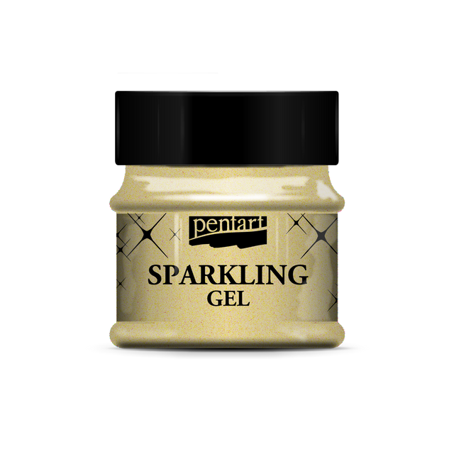 Pentart Sparkling Gel Transparent