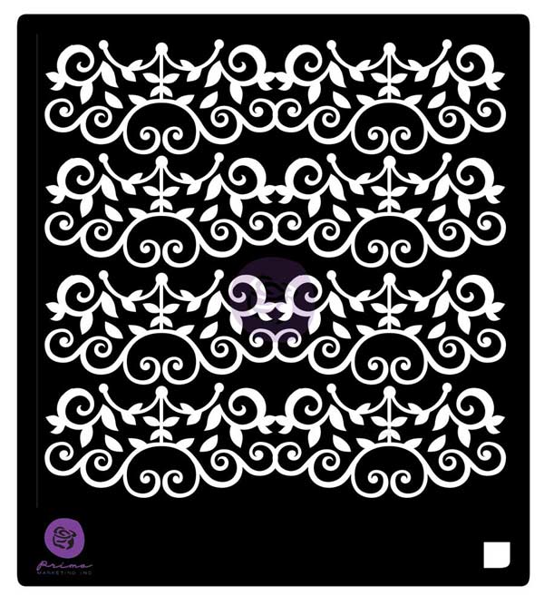 Cast Iron Vine Stencil