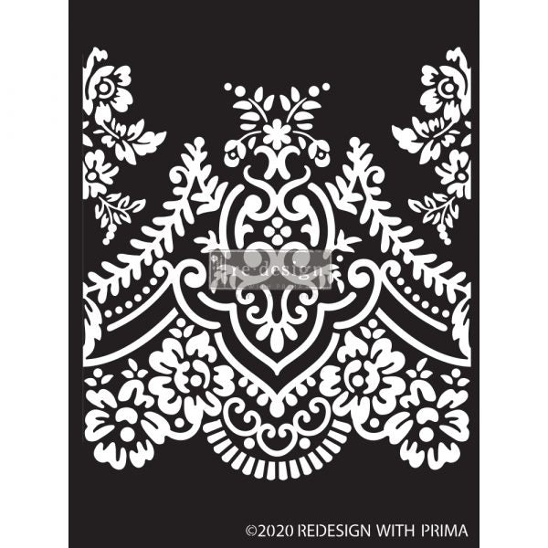 Elegant Lace Stencil