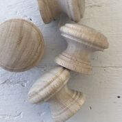 Wooden Knobs - 1.5"