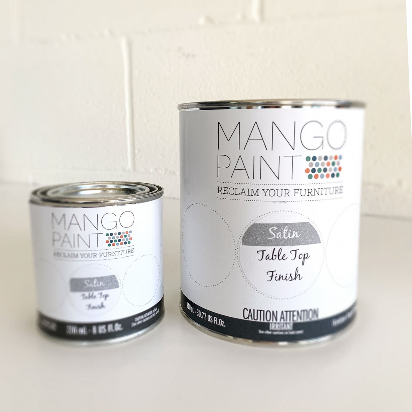 Table Top Finish-Satin