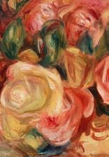 Textured Floral Right Decoupage Paper-R