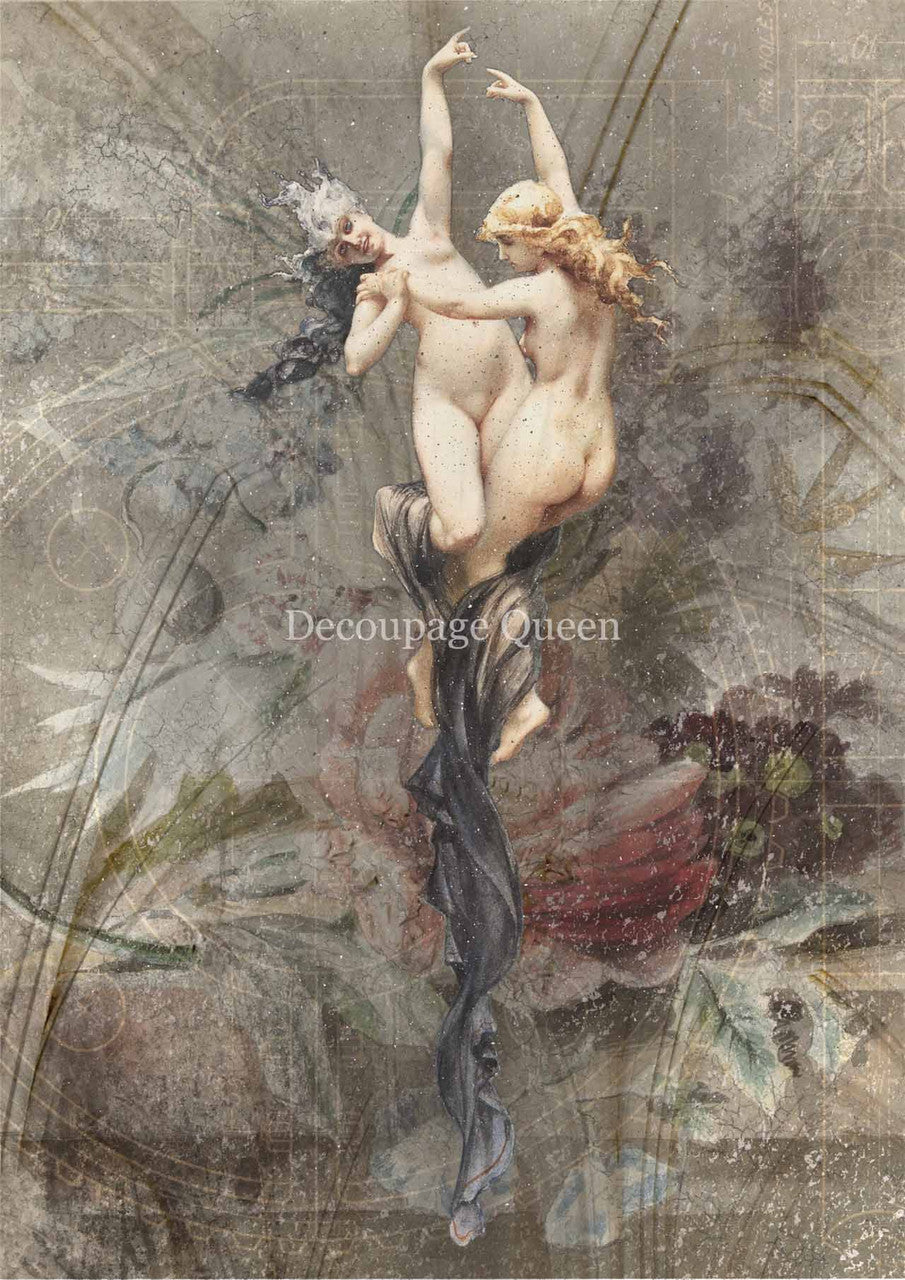Decoupage Queen-The Two Graces