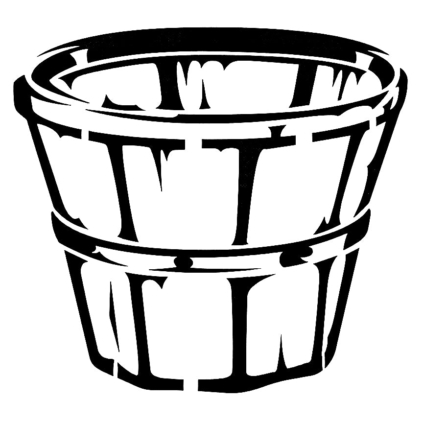 Roycycled Bushel Stencil