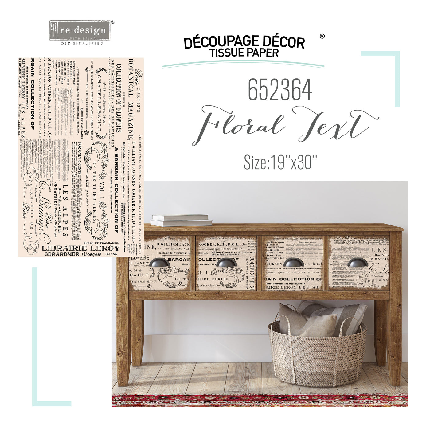 RP - Floral Text